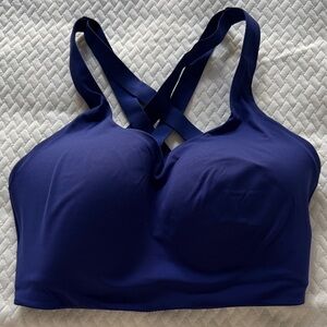 Women’s Seamless Crisscross Support Bra - Royal Blue